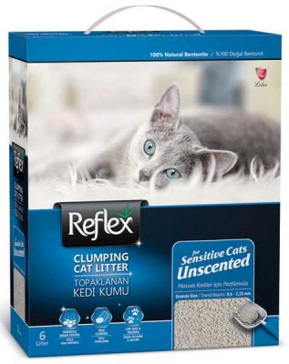 Reflex Sensitive Kokusuz Kedi Kumu 6 LT - 1