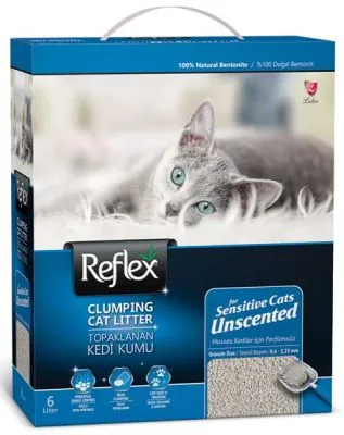 Reflex Sensitive Kokusuz Kedi Kumu 6 LT - 1