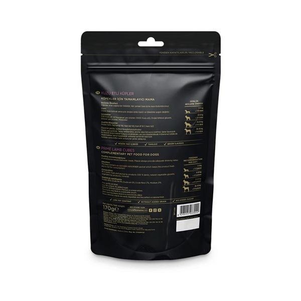 Reflex Snackies Kuzu Etli Küp Tahılsız Köpek Ödül Maması 170gr - 2