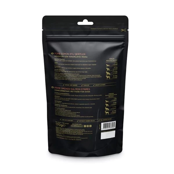 Reflex Snackies Natural Füme Somon Etli Şerit Köpek Ödül Maması 170gr - 2