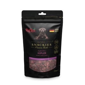 Reflex Snackies Natural Kuzu Etli Küp Tahılsız Köpek Ödül Maması 80 g