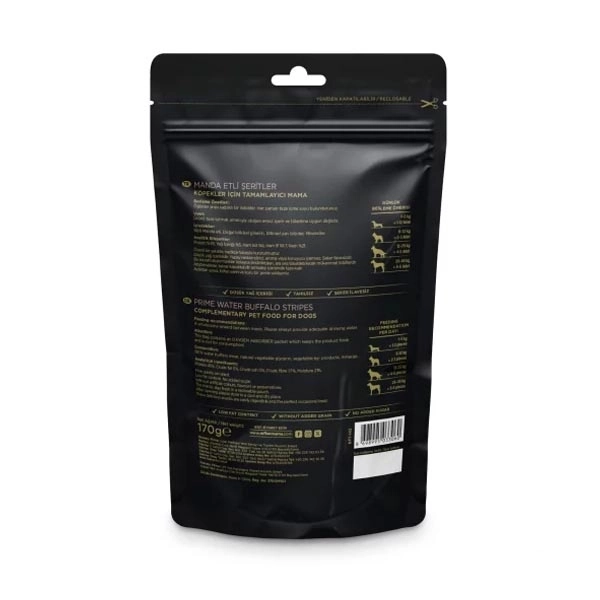 Reflex Snackies Natural Manda Etli Küp Tahılsız Köpek Ödül Maması 170gr - 2