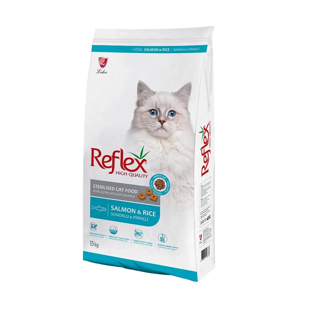 Reflex Somonlu Kısırlaştırılmış Kedi Maması 15 Kg - 1