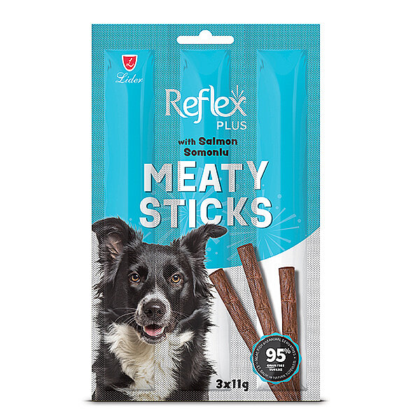 Reflex Somonlu Köpek Ödül Çubuğu 11 Gr 3 Adet - 1