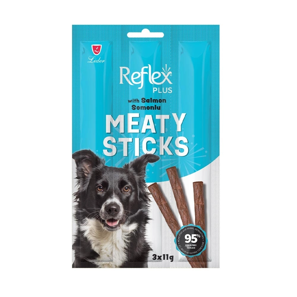 Reflex Somonlu Köpek Ödül Çubuğu 11 Gr 3 Adet - 1