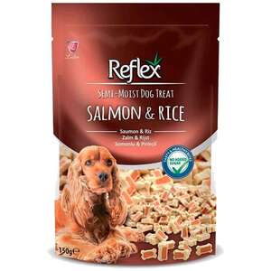 Reflex Somonlu ve Pirinçli Yarı Yumuşak Köpek Ödül Maması 150 Gr