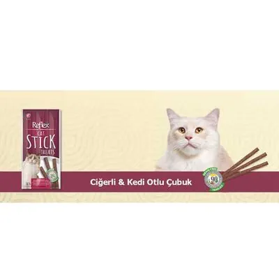 Reflex Sticks Ciğerli Kedi Ödül Çubuğu 3x5 GR - 2