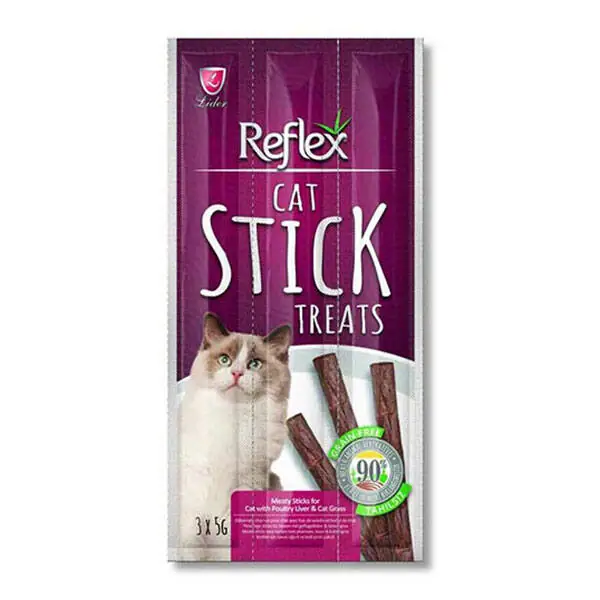 Reflex Sticks Ciğerli Kedi Ödül Çubuğu 3x5 GR - 1