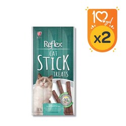 Reflex Sticks Kuzu Etli Kedi Ödül Çubuğu 5x3 GR x 2 Adet