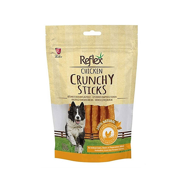 Reflex Tavuklu Çıtır Köpek Ödül Çubuğu 80 g