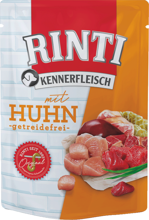 Rinti Tavuklu Pouch Köpek Maması 400 Gr - 1