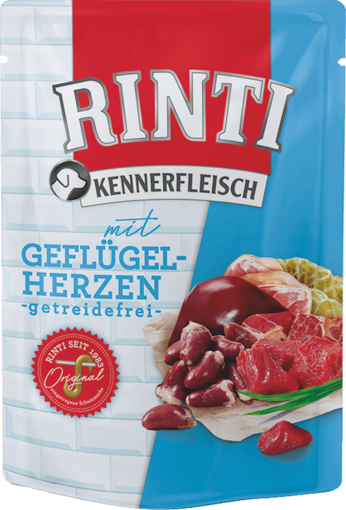 Rinti Yürekli Pouch Köpek Maması 400 Gr - 1