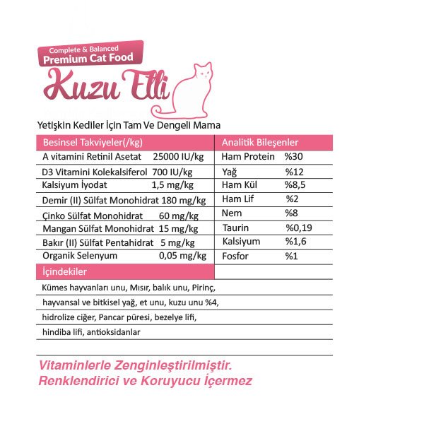 Ro-Cat Kuzulu Yetişkin Kedi Maması 15 Kg - 2