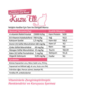 Ro-Cat Kuzulu Yetişkin Kedi Maması 15 Kg - 2