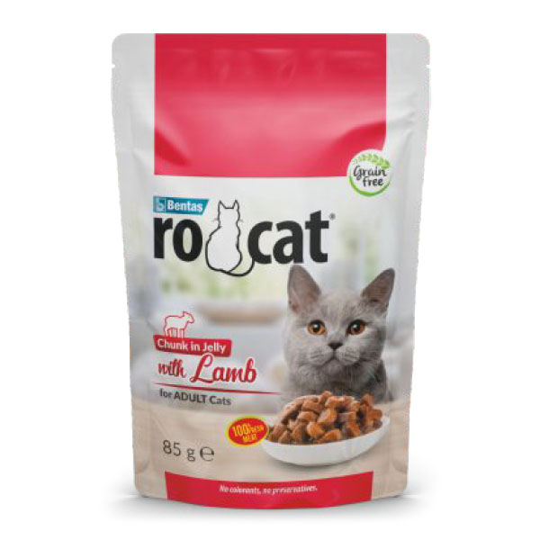 Ro-Cat Kuzulu Yetişkin Yaş Kedi Maması 85 Gr - 1