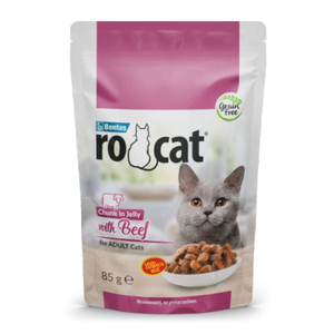 Ro-Cat Sığır Etli Yetişkin Yaş Kedi Maması 85 Gr