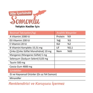 Ro-Cat Somonlu Yetişkin Yaş Kedi Maması 85 Gr - 2