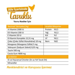 Ro-Cat Tavuklu Yavru Yaş Kedi Maması 85 Gr - 3