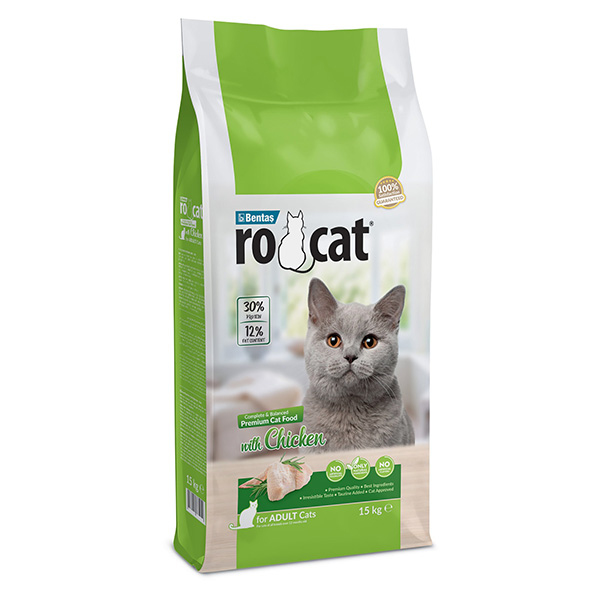Ro-Cat Tavuklu Yetişkin Kedi Maması 15 Kg - 1