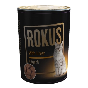 Rokus Ciğerli Kedi Yaş Maması 410 gr