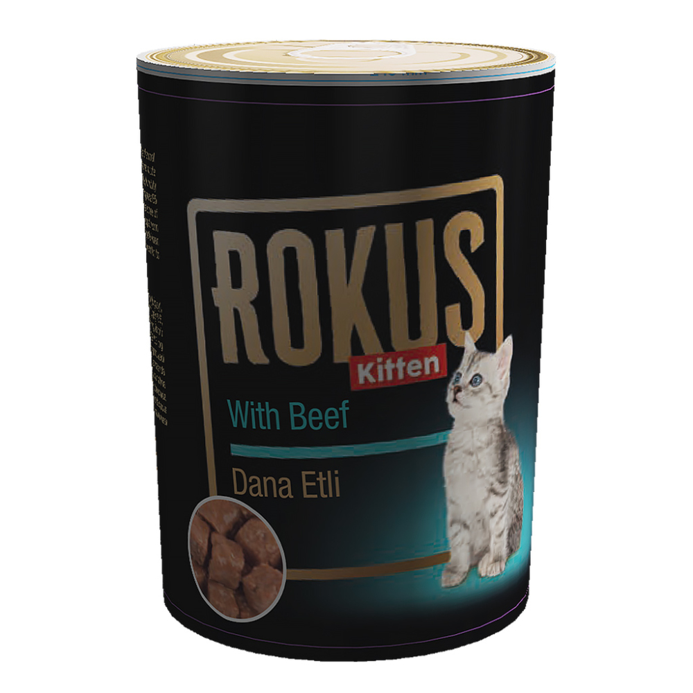 Rokus Yavru Kedi Yaş Maması 410 gr - 1
