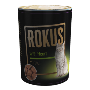 Rokus Yürekli Kedi Yaş Maması 410 gr