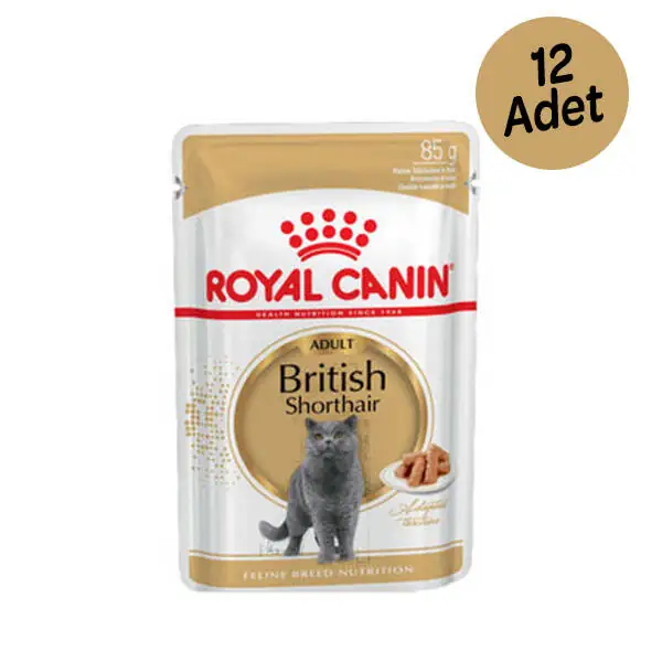Royal Canin British Shorthair Yaş Kedi Maması 85 GR * 12 ADET - 1
