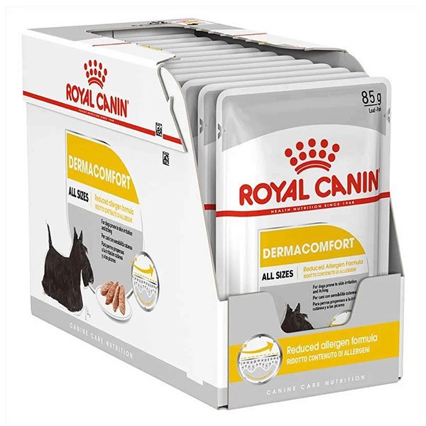 Royal Canin Dermacomfort Deri Besleyici Köpek Yaş Maması 85 GR x 12 Adet - 1