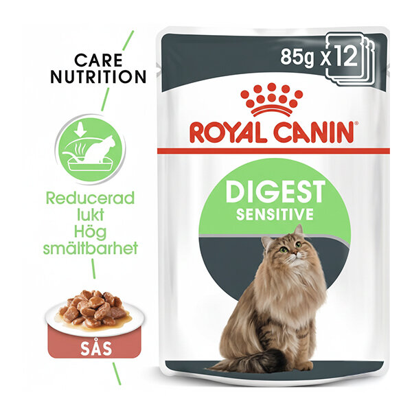 Royal Canin Digest Sensitive Pouch Kedi Yaş Maması 85 GR * 12 Adet - 1