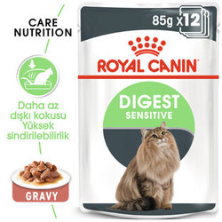 Royal Canin Digest Sensitive Pouch Yaş Kedi Maması 85 GR - 3