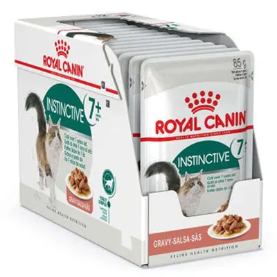 Royal Canin Gravy Instinctive +7 Yaşlı Kedi Yaş Maması 85 GR * 12 Adet - 1