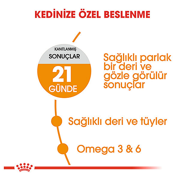 Royal Canin Hair Skin Uzun Tüylü Kedi Maması 4 KG - 3