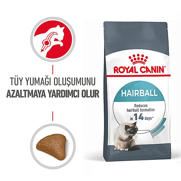 Royal Canin Hairball Kedi Maması 2 KG - 1