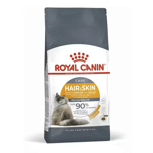 Royal Canin Hair&Skin Hassas Tüylü Kedi Maması 10 kg - 1