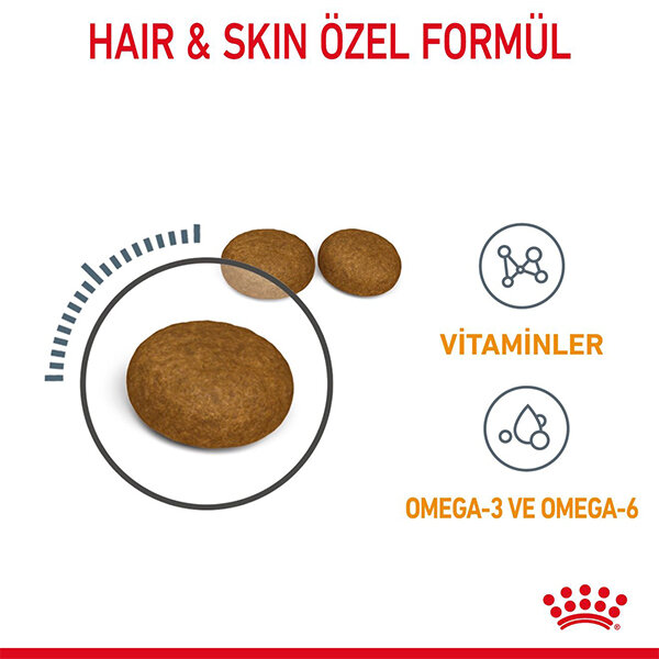 Royal Canin Hair&Skin Hassas Tüylü Kedi Maması 10 kg - 2
