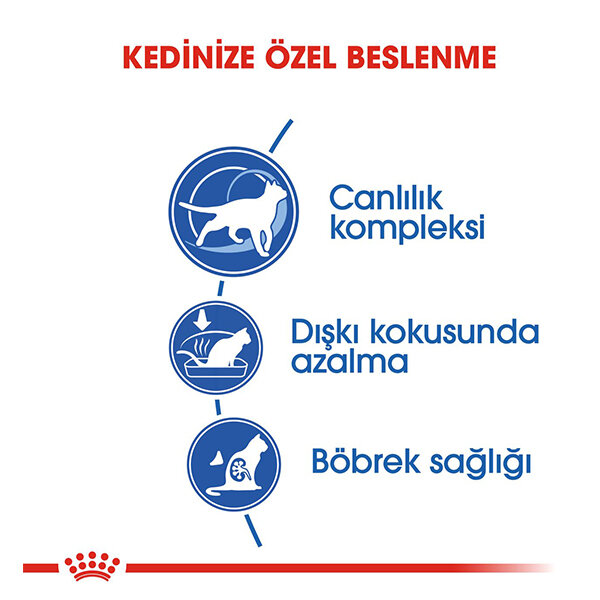 Royal Canin İndoor Yaşlı Kedi Maması 1.5 KG - 3