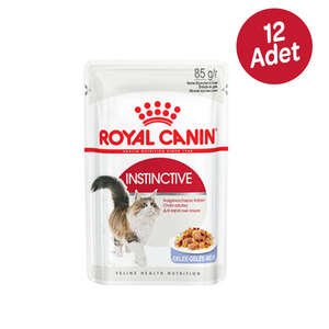 Royal Canin İnstinctive Jelly Kedi Konserve Maması 85 GR * 12 Adet