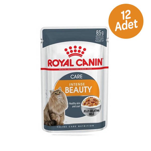 Royal Canin Hair&Skin Jelly Kedi Konservesi 85 GR * 12 ADET - 1