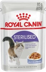 Royal Canin Sterilised Jelly Kısırlaştırılmış Kedi Yaş Maması 85 GR*12 Adet - 2