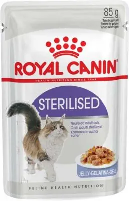 Royal Canin Sterilised Jelly Kısırlaştırılmış Kedi Yaş Maması 85 GR*12 Adet - 2