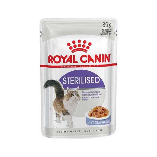 Royal Canin Sterilised Jelly Kısırlaştırılmış Kedi Yaş Maması 85 GR - 1