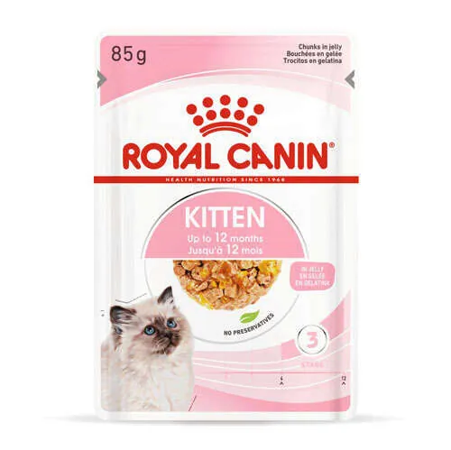 Royal Canin Kitten Jelly Yavru Kedi Yaş Maması 85 GR * 12 Adet - 4