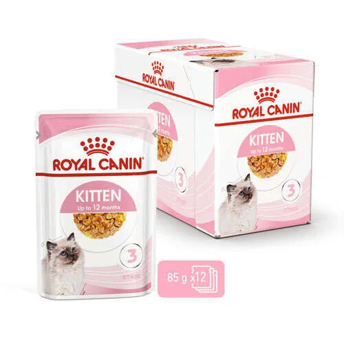Royal Canin Kitten Jelly Yavru Kedi Yaş Maması 85 GR * 12 Adet - 3