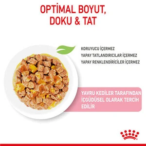 Royal Canin Kitten Jelly Yavru Kedi Yaş Maması 85 GR * 12 Adet - 5