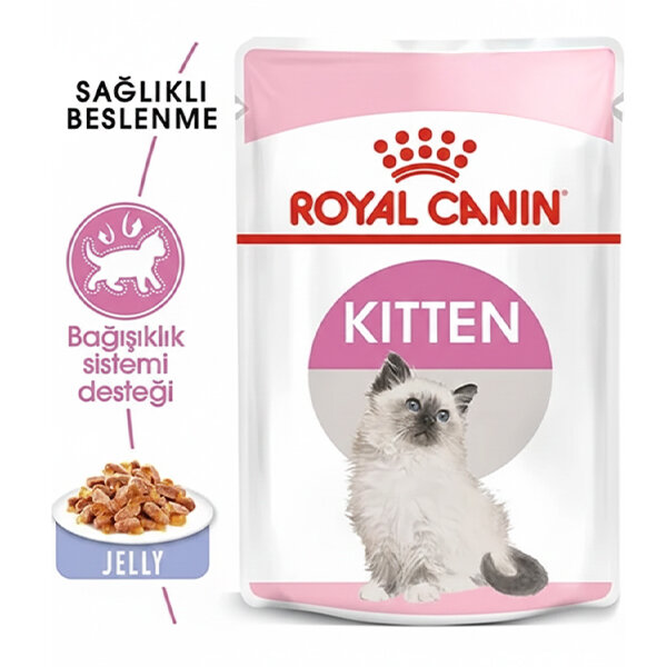 Royal Canin Kitten Jelly Yavru Kedi Yaş Maması 85 Gr - 1