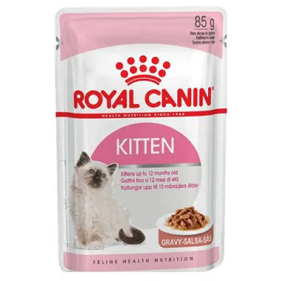 Royal Canin Kitten Gravy İnstinctive Yaş Kedi Maması 85 GR - 1
