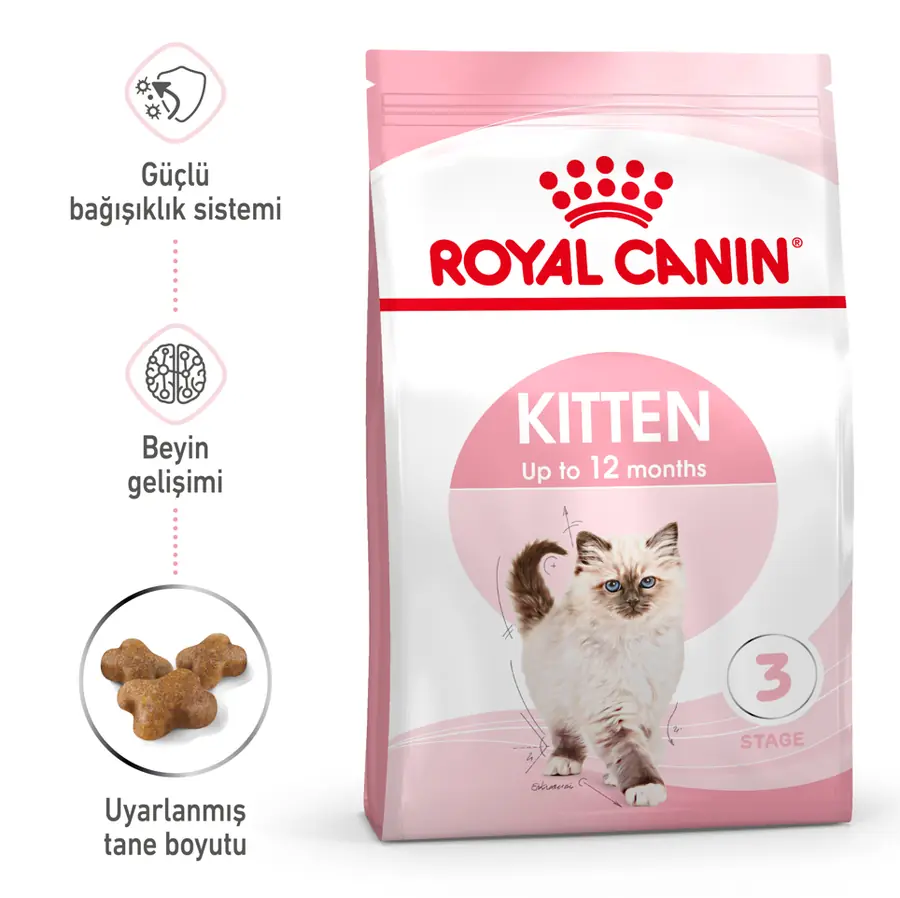 Royal Canin Kitten Yavru Kedi Maması 2 KG - 3