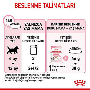 Royal Canin Kitten Loaf Yavru Kedi Yaş Maması 85 gr x 12 Adet - 3
