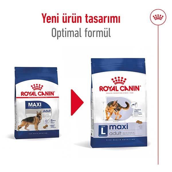 Royal Canin Maxi Adult Büyük Irk Köpek Maması 15 KG - 3