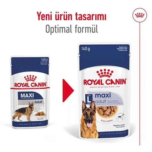 Royal Canin Maxi Adult Yaş Köpek Maması 140 gr - 3